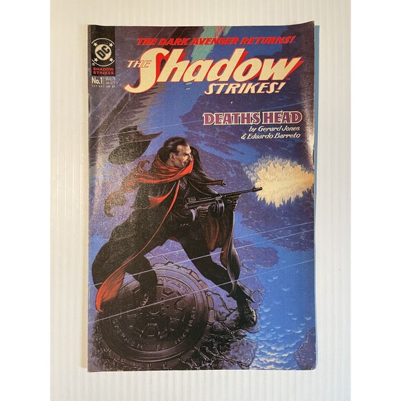 The Shadow No.16 & The Shadow Strikes! No.1 (1988-89) DC Comics • Helfer, Jones - Picture 2 of 9